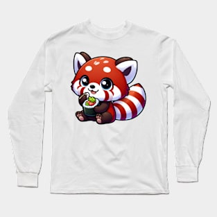 Panda Sushi! Long Sleeve T-Shirt